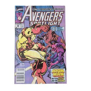 Marvel Avengers Spotlight #29 1990 Comic Book Collector Bagged Boarded